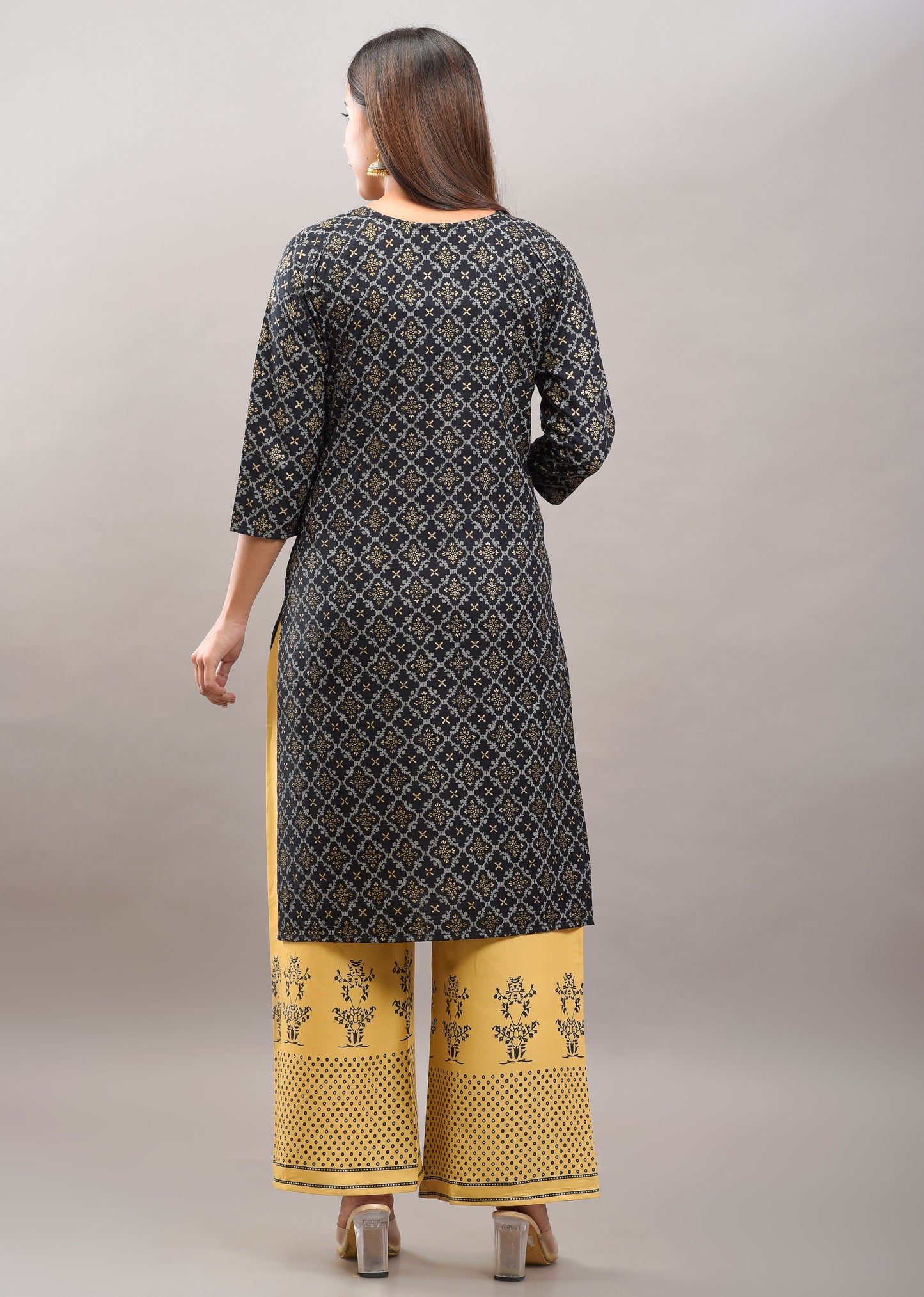 Printed Rayon viscose kurta pant set (prints)