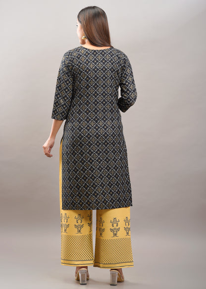 Printed Rayon viscose kurta pant set (prints)