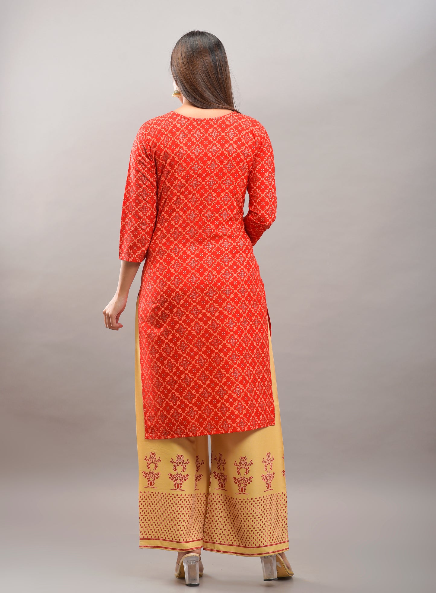 Printed Rayon viscose kurta pant set (prints)