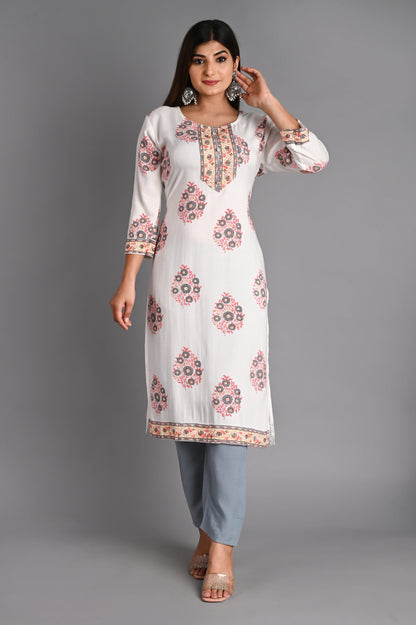 Cotton Muslin Kurta PantDupatta Set