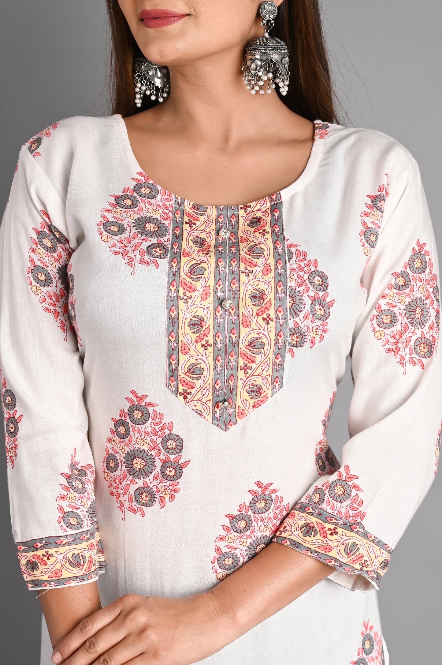 Cotton Muslin Kurta PantDupatta Set