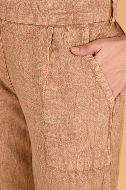 DENIM COTTON PANTS